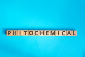 Phytochemical and blue background