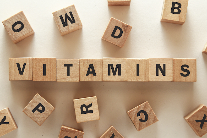 text of vitamins