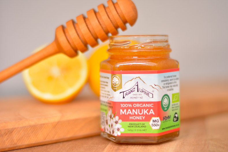 Manuka honey and lemon